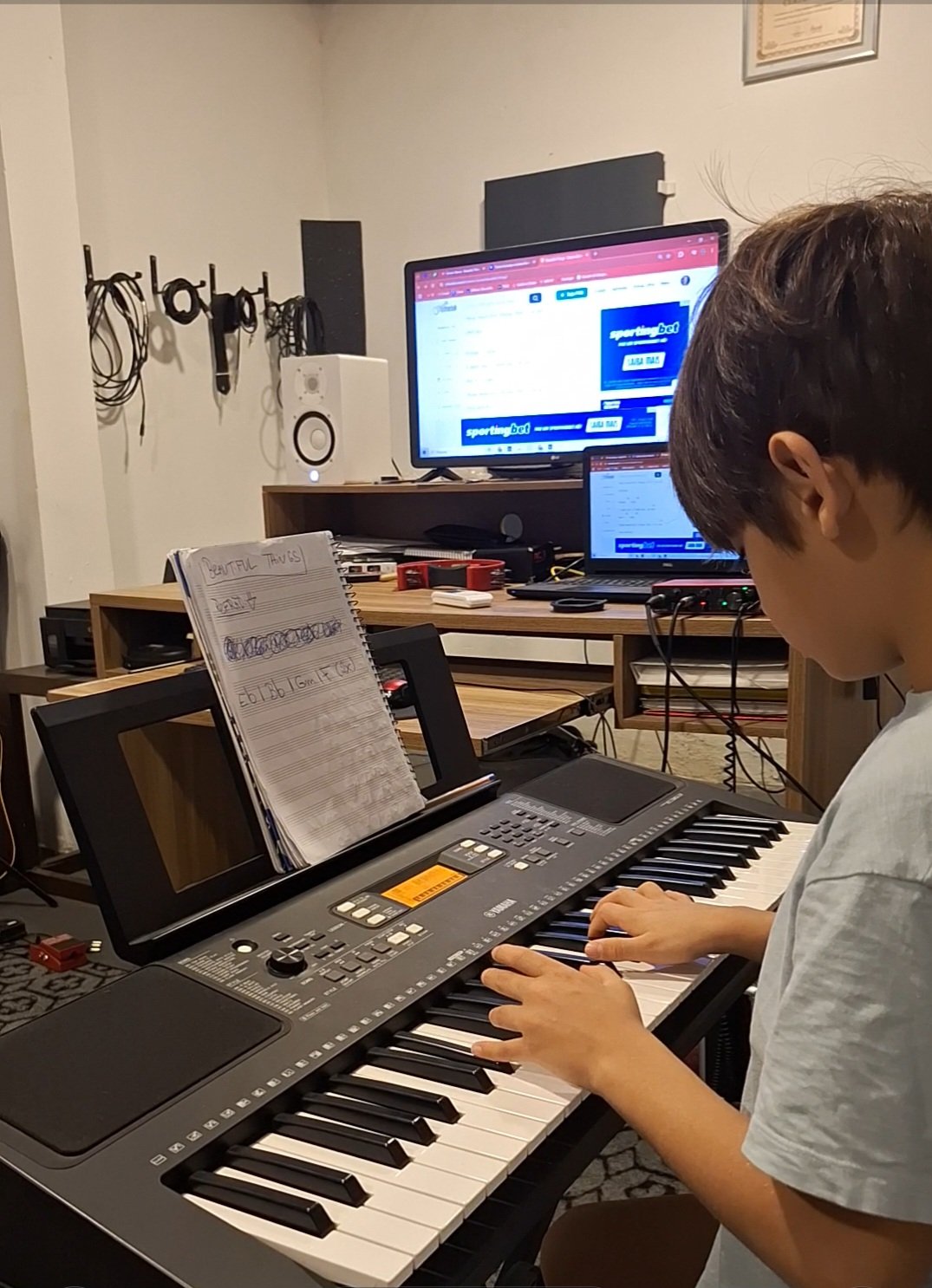 Aulas de Teclado
